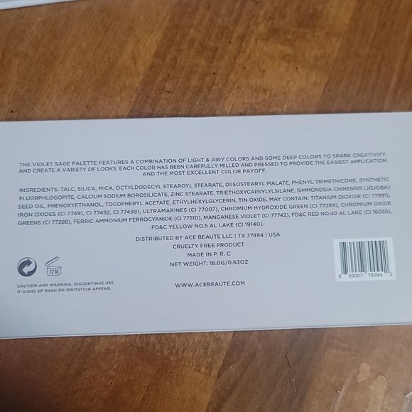 Violet Sage Palette by Ace Beaute - Picture 5 of 5